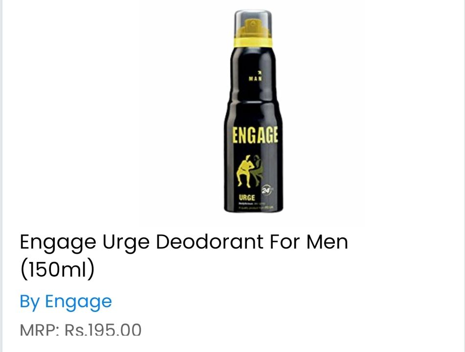 Engage Deodorant  uploaded by AK Sales  on 8/25/2021