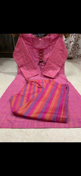 Post image Cotton kurti nd with pant...
All size available