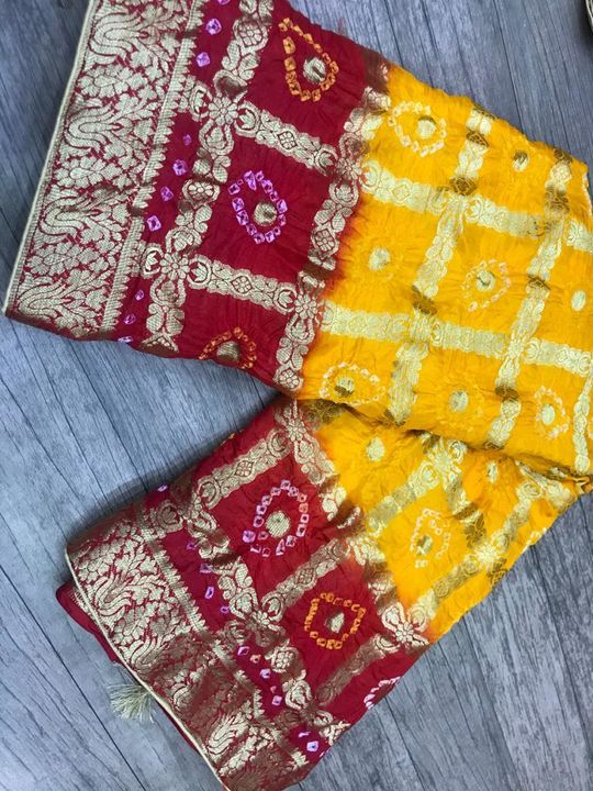 Bandage ghad chola  banarsi uploaded by Sehdev store on 8/25/2021