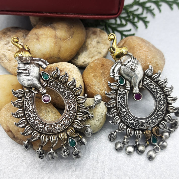 Silver replica earrings  uploaded by Abhaah on 8/25/2021