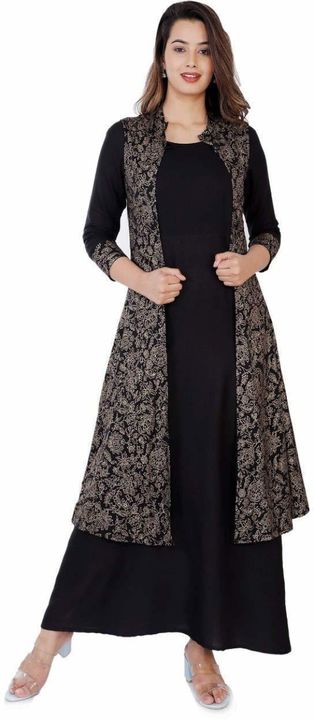 Gown uploaded by Shri garud fabrics on 8/25/2021
