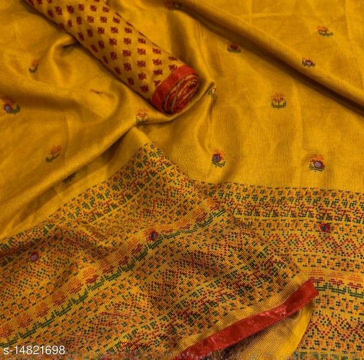 Saree uploaded by Priti Clothing Collection on 8/25/2021
