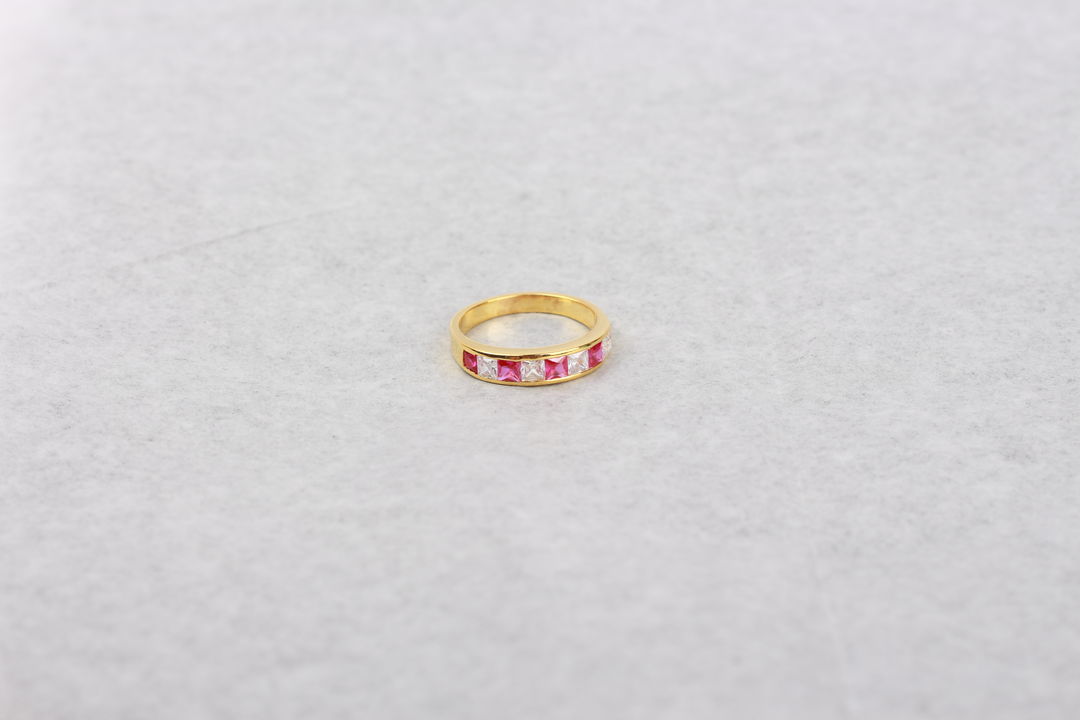 American diamond ring uploaded by Jewelercraft on 8/25/2021