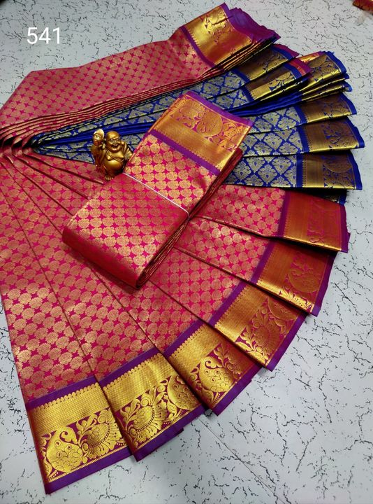 Post image 🧚‍♂️🧚‍♂️🧚‍♂️🧚‍♂️🧚‍♂️🧚‍♂️🧚‍♂️🧚‍♂️🧚‍♂️🧚‍♂️🧚‍♂️🧚‍♂️

******😍👌👌👌😍******

*_ELITE BRIDAL PICK &amp;PICK FANCY SILK SAREES_*

*Samuthrika/vasthrakala style wedding type*

*Bridal silk material (type of pure silk)* 

*Real 3D Embosed Body*

*Contrasting Rich pallu with Running blouse*

*Gold, Silvar and copper jari Woven with Matching 110 karizma*

 *👌நேரடி உற்பத்தி விலை price = 1299₹+shipping**

( *Direct manufacture price*)

*More Attractive than Pure Silk Sarees*

( *Market selling price Above - 5000plus*)
🍃🍃🍃🍃🍃🍃🍃🍃🍃🍃🍃🍃🍃