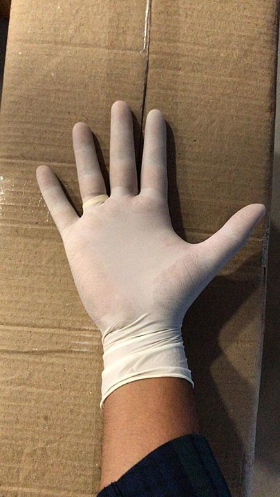 Latex gloves (100 gloves/ box) uploaded by business on 9/2/2020
