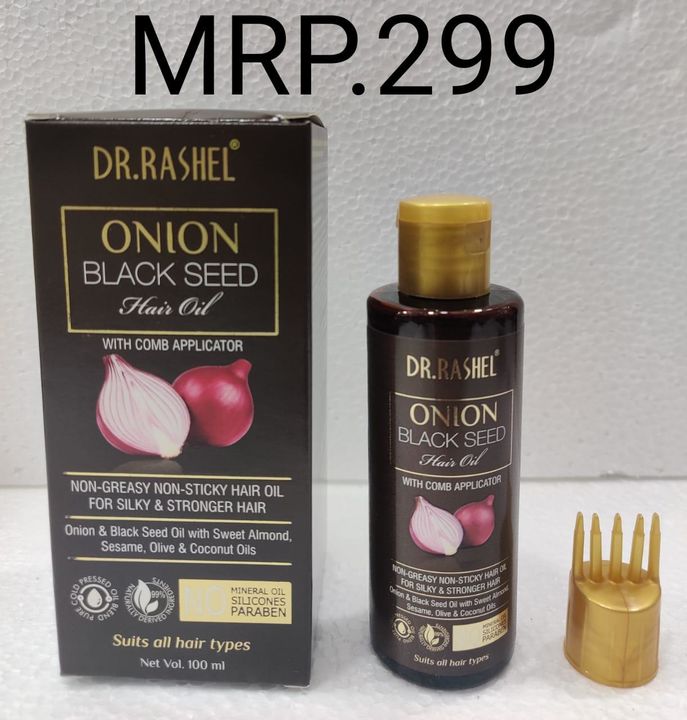Dr. Rashel Onion Black Seed Hair Oil uploaded by business on 8/25/2021