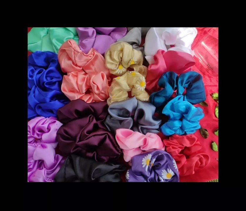 Satin scrunchie uploaded by business on 8/26/2021