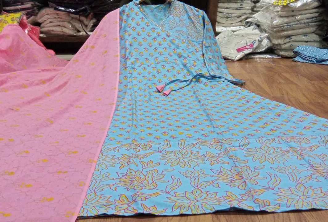 Flaired gown  uploaded by Khandelwal kurtis,saree Collection on 8/26/2021