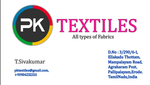 Business logo of PK TEXTILES