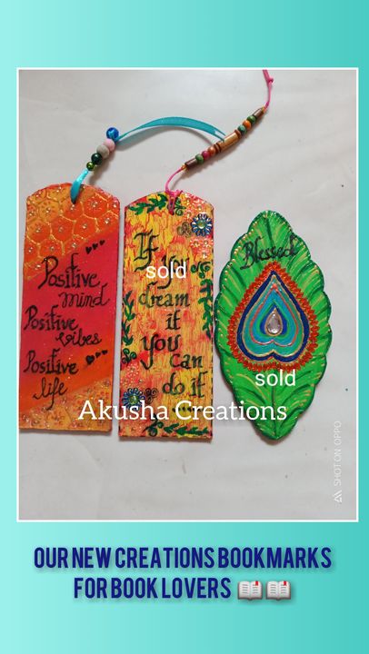 Wooden handmade bookmarks  uploaded by business on 8/26/2021