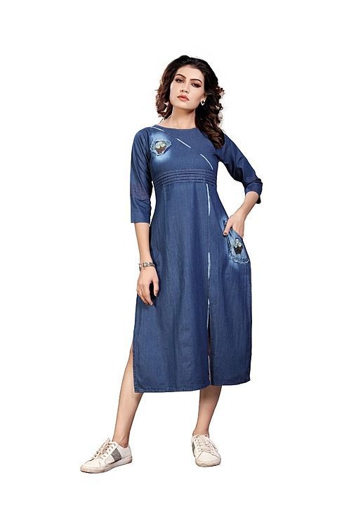 DENIME Kurti  uploaded by business on 9/2/2020
