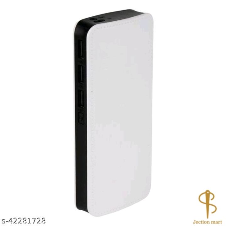 Post image 20000 mAh Power BanksProduct Name:20000 mAh Power BanksMaterial: PlasticCapacity: 20000 mAhColor: OrangeBattery Type: Lithium IonCompatibility: All Smart PhonesOutput Ports: 3Input Ports: 1Warranty: 2 Months Seller WarrantyWarranty Type: Repair or ReplacementCharging Type: Fast ChargingCharging Time: 10 HoursMultipack: 1
power bankSizes: Free Size (Length Size: 14 cm, Width Size: 5 cm) 
Country of Origin: India