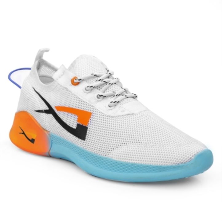  Fashionable Mens White Sports Shoes For Running, Gyming, Walking, Cycling, Jogging, Bowling uploaded by U-MART on 8/26/2021
