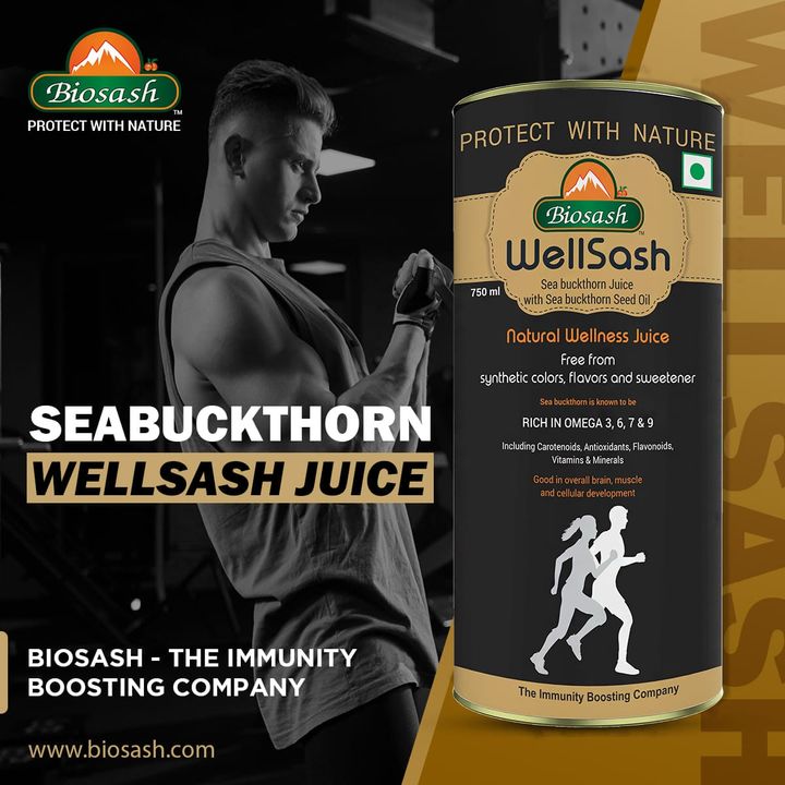 Sea buckthorn Wellsash Juice uploaded by Sanjivani Organics & Health Product on 8/26/2021