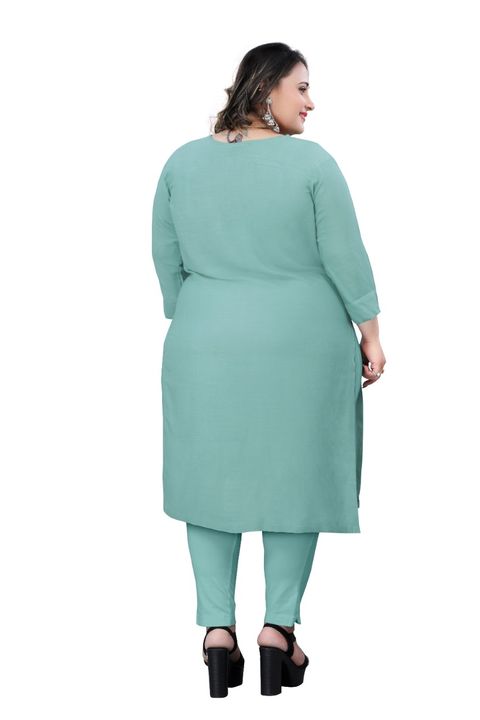 Plus size kurtis uploaded by business on 8/27/2021