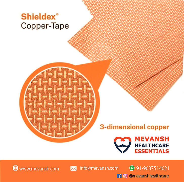 Copper polyamide tape  uploaded by Mevansh healthcare essentials  on 9/3/2020