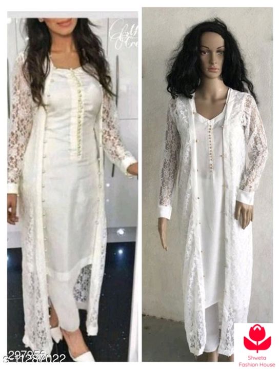 Kurti with jecket uploaded by business on 8/27/2021