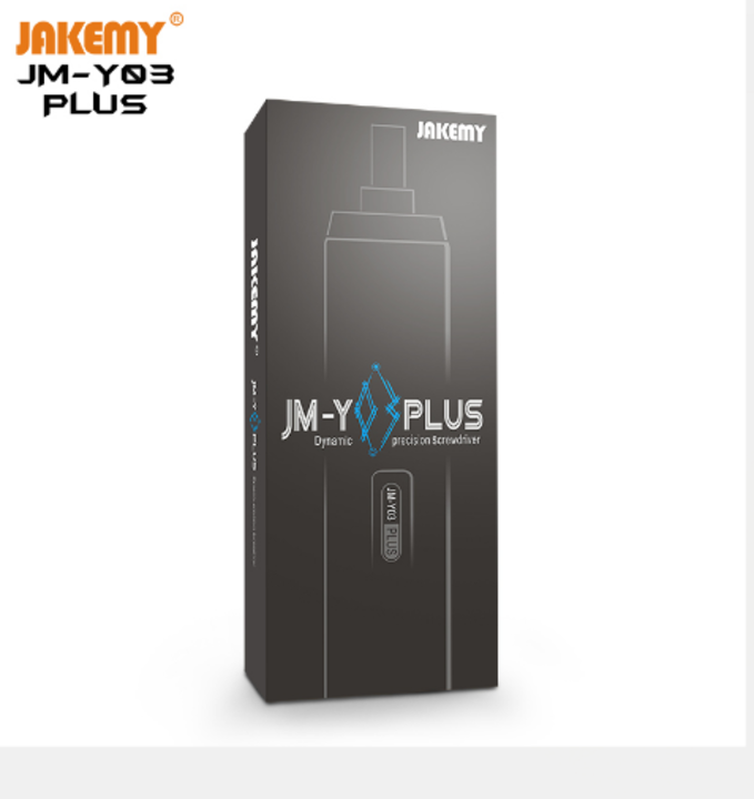 JAKEMY JM-Y03 Plus Intelligent Electric Screwdriver Multi-Function with 42 Precision S2 Bits & LED S uploaded by Bhagwati Sons vyapaar pvt ltd on 8/27/2021