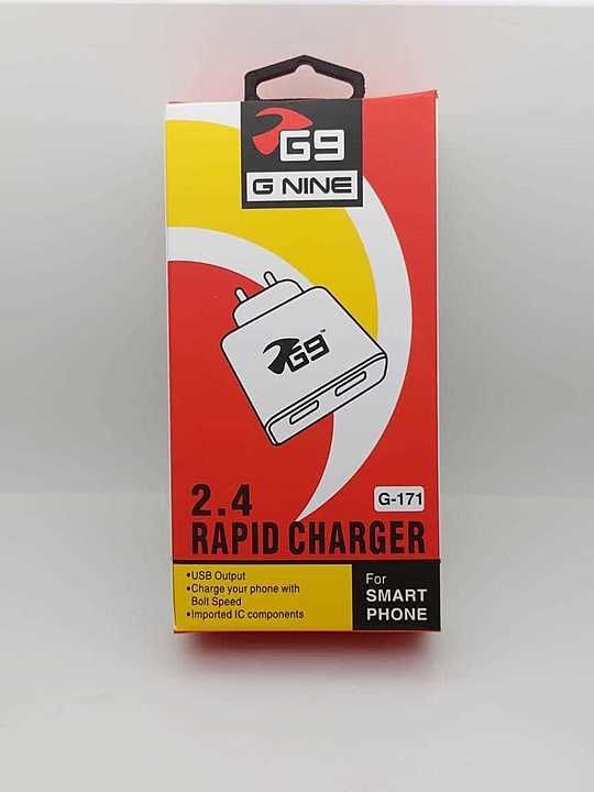G9 dual usb charger 
6 month replacement warranty 
 uploaded by Vinayak mobile  on 9/3/2020