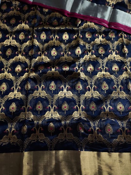 Chanderi handloom silk silk saree uploaded by Rafe Ansari on 8/27/2021