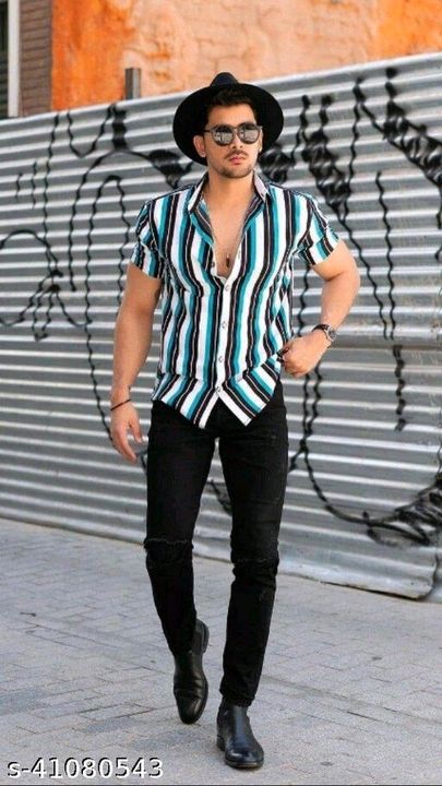 Fancy Ravishing Men Shirts* Fabric: Cotton uploaded by Online shopping on 8/28/2021