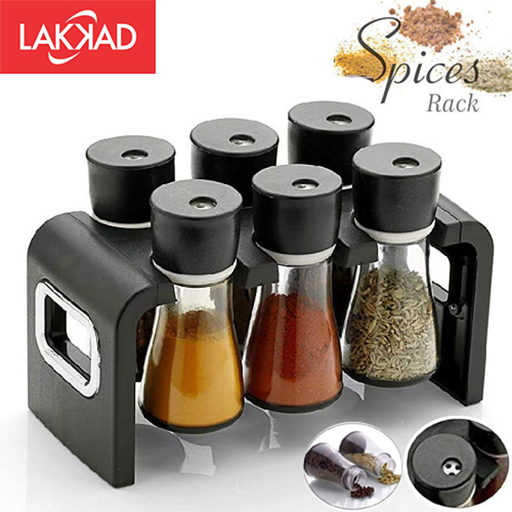 6 pc spice jar with stand uploaded by HIR ENTERPRISES on 9/3/2020