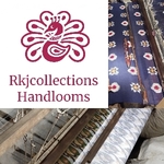 Business logo of RkjcollectionsHandlooms