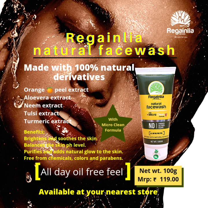 REGAINLIA natural facewash uploaded by Regainlia Herbals on 8/28/2021