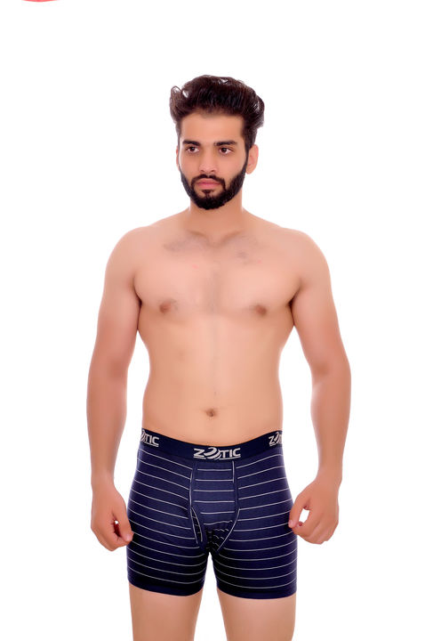 Zotic mens striped Vombed Cotton trunks uploaded by business on 8/28/2021