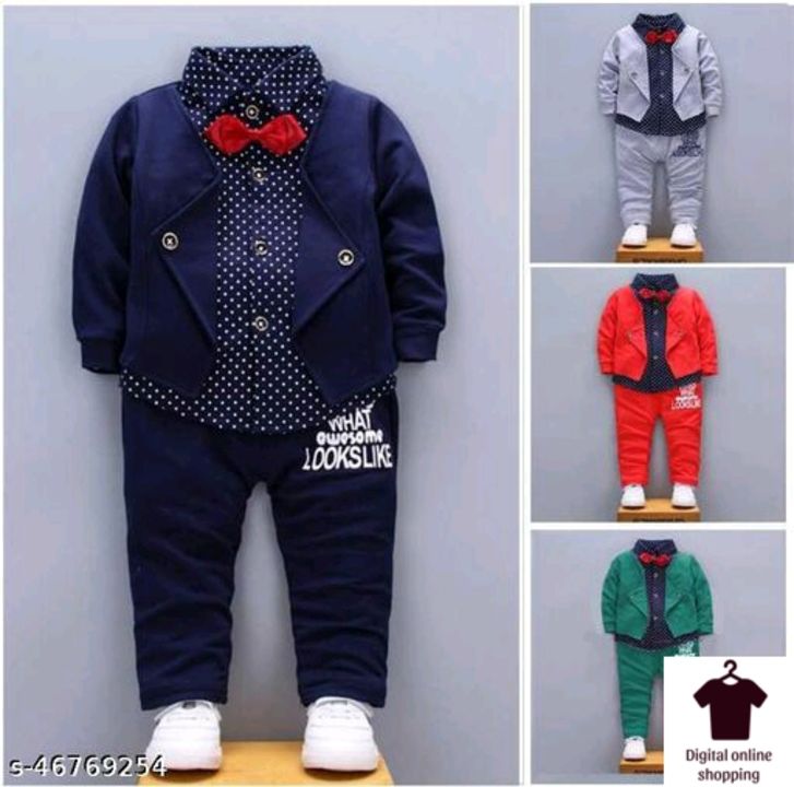 Modern Kids Boys Suits
Fabric uploaded by Digital Online Shopping on 8/28/2021