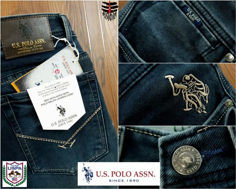 Denim/US Polo Brand Narrow Fitting Jeans  uploaded by Saaket's Store on 8/28/2021