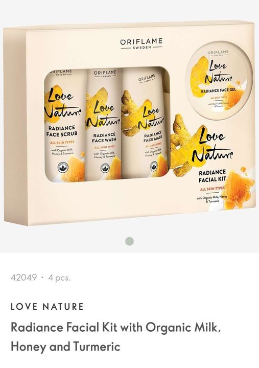 Love nature facial kit  uploaded by business on 8/28/2021