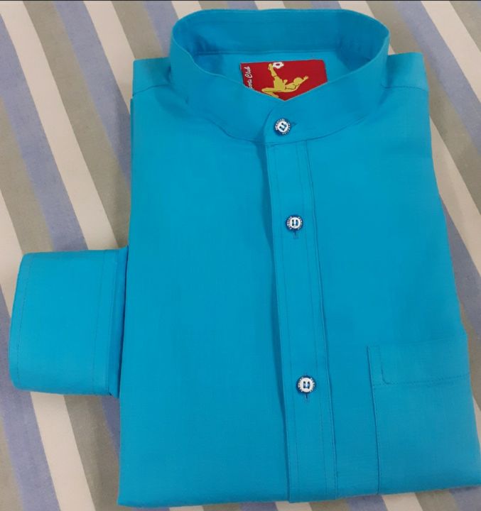 Plain solid color shirts  uploaded by R K TEXTILES on 8/28/2021