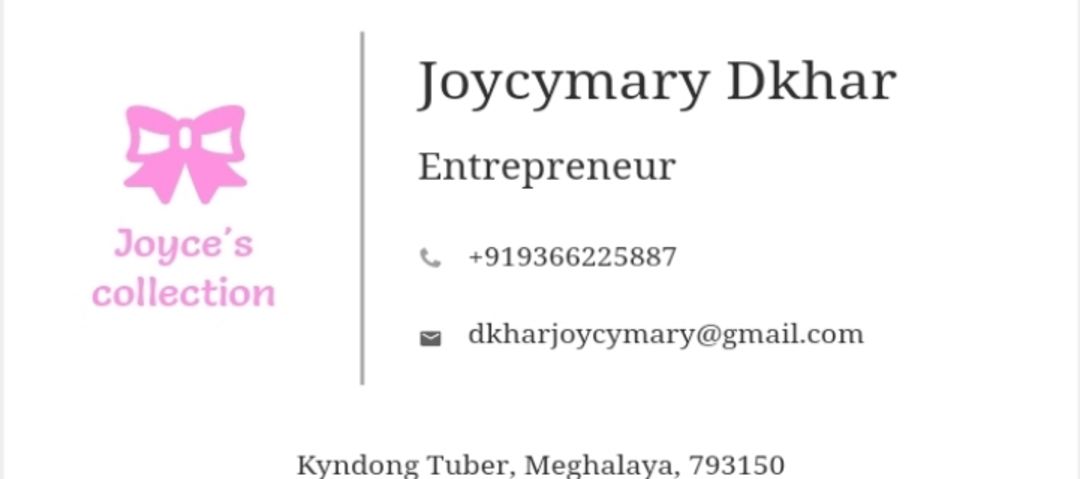 Joyce's Dkhar owner