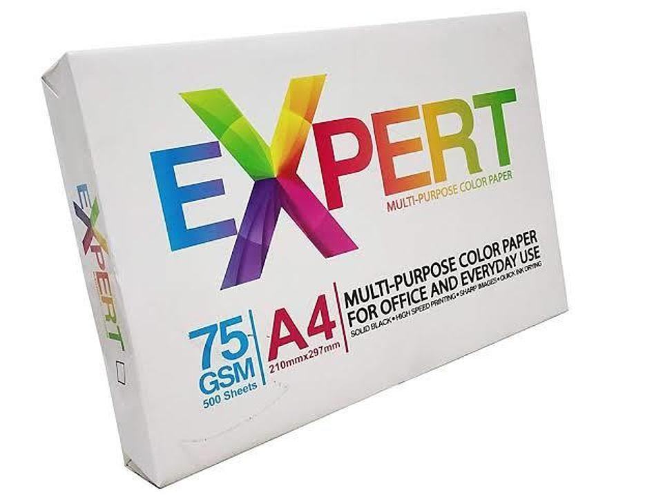 Expert colour paper for office and school uses 75gsm 500pcs pkt uploaded by Gayatri stationery mart  on 9/3/2020