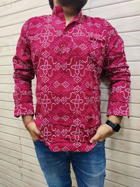 Beautiful hand print kurta mfg uploaded by Yash Handicrafts on 8/28/2021