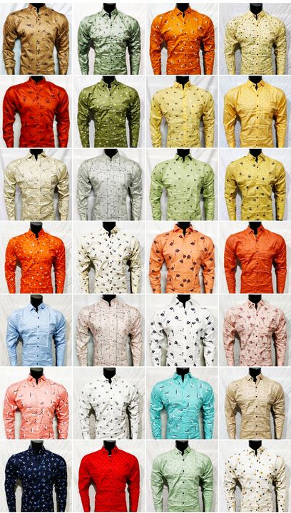 Cotton Printed Shirts uploaded by MUMBAI SHIRTS  on 8/29/2021