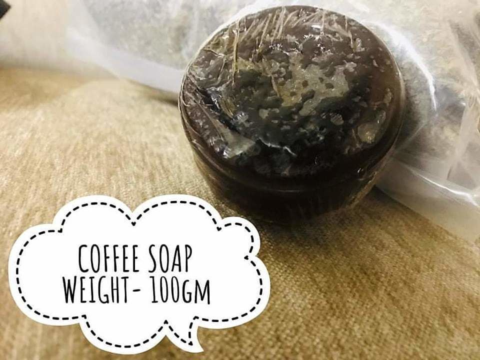 Natural coffe soap uploaded by Soap gal on 9/3/2020