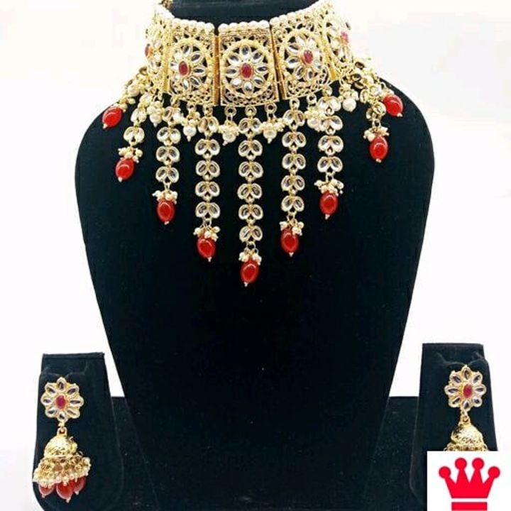 Chunky jewellery set uploaded by Rehana begum on 8/29/2021