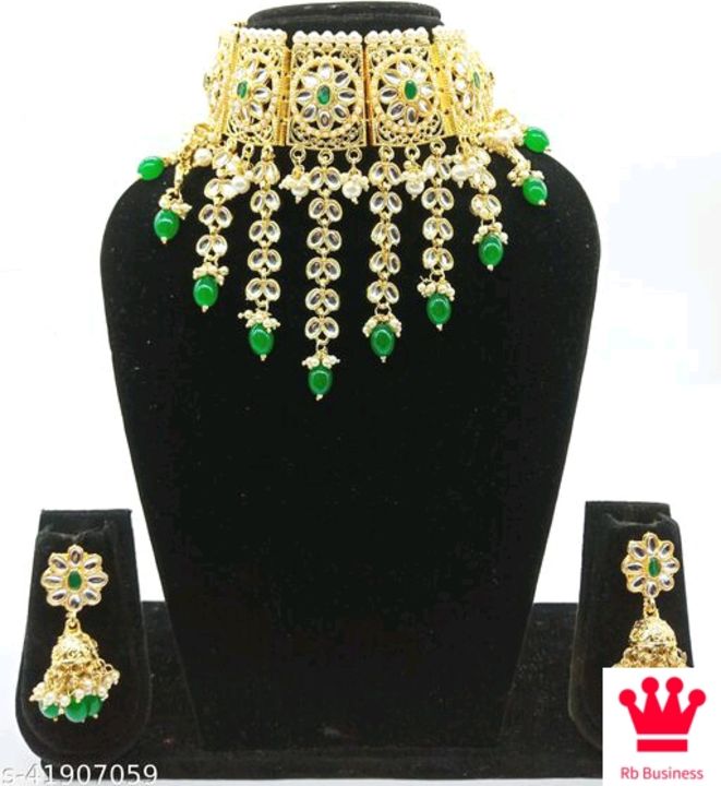 Chamki jewellery set uploaded by Rehana begum on 8/29/2021