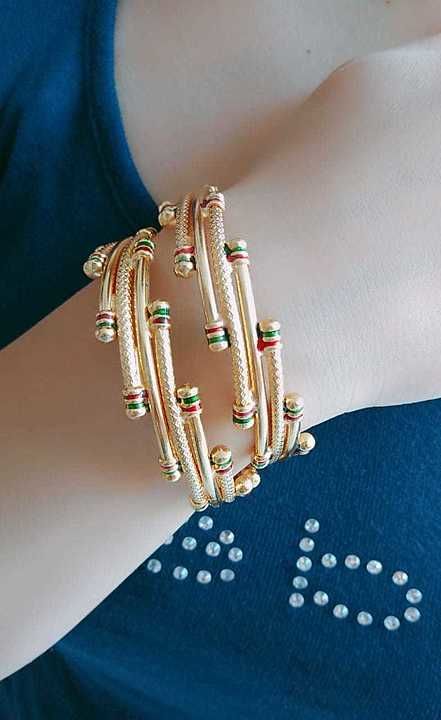 beautiful hand bangles ❤ uploaded by business on 9/3/2020