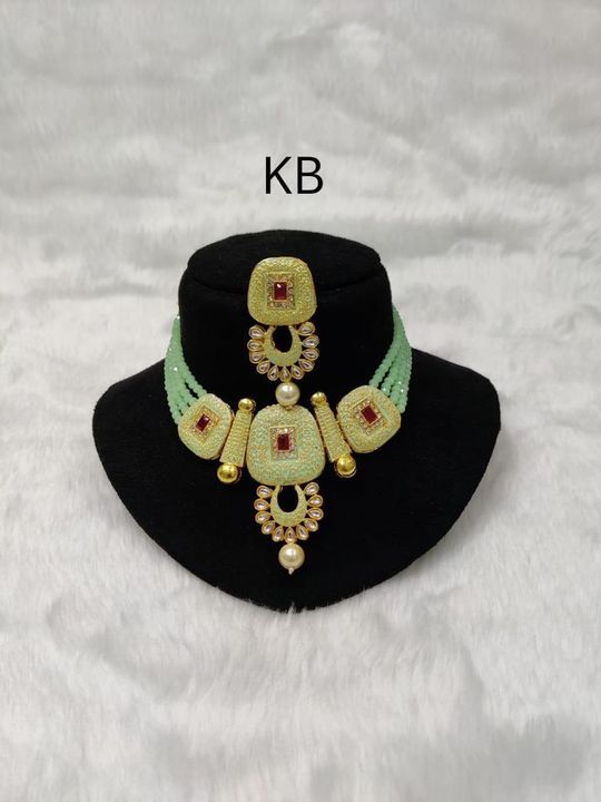 Kundan jewellery  uploaded by Tirupati handicrafts on 8/29/2021