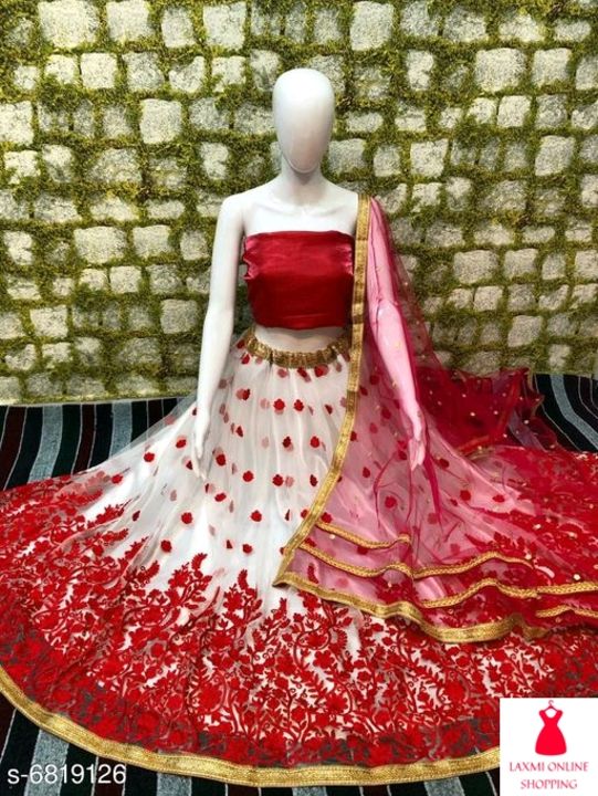 Post image I want 2 Pieces of Beautiful Lehenga 🌹🌹🌹, Seller Chat with me....
Below is the sample image of what I want.