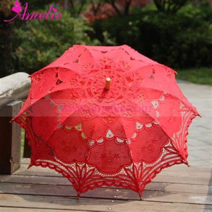 Lace wedding Parasol Umbrella  uploaded by Classic International  on 8/30/2021