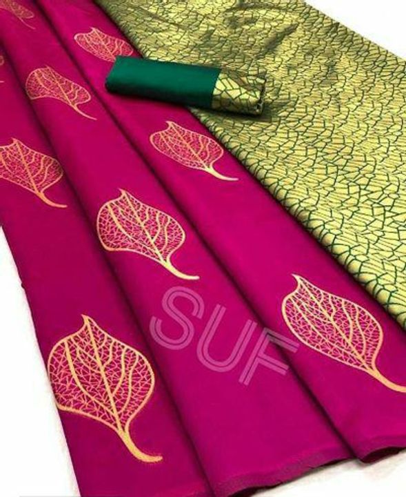 New Trendy Litchi Silk Sarees With Blouse Piece
 uploaded by Adwitiya on 8/30/2021