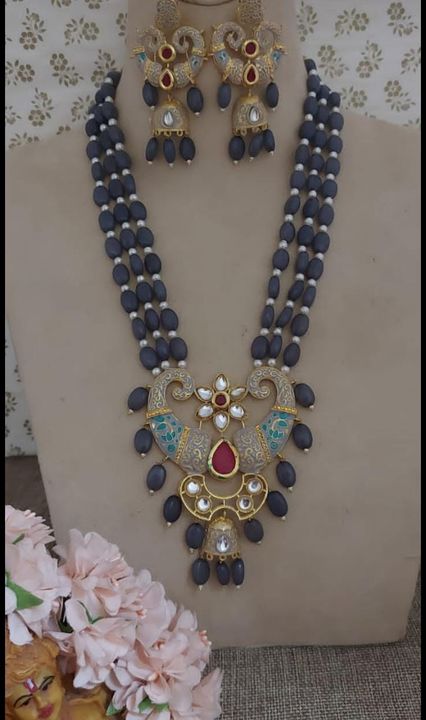Kundan jewellery  uploaded by Tirupati handicrafts on 8/30/2021