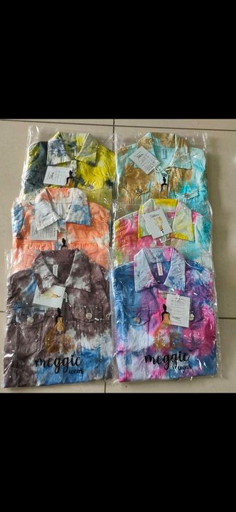 Tie-dye Denim Jacket uploaded by Classiest Wardrobe on 8/30/2021