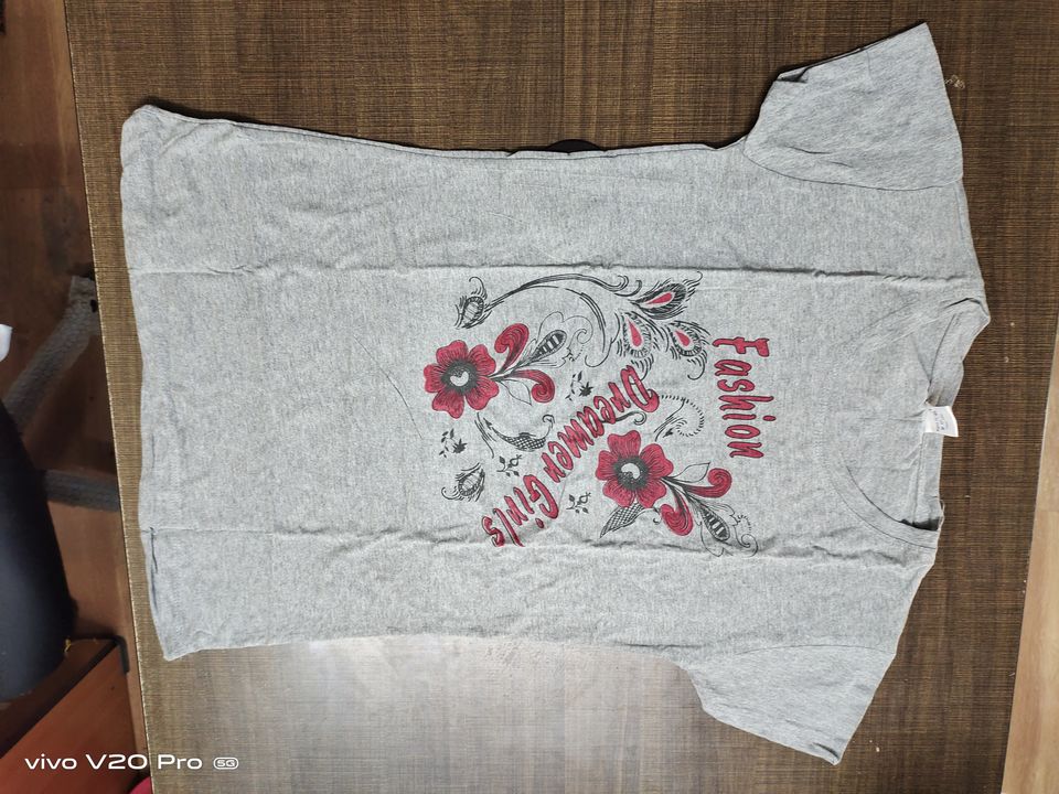 Ladies t shirts uploaded by RVs exports on 8/30/2021
