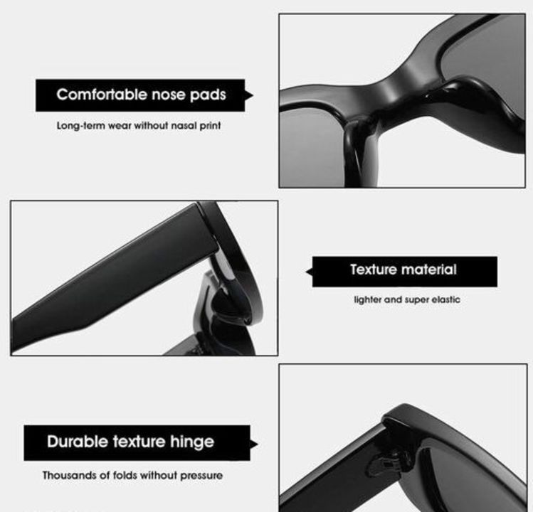 Rectanglular Sunglasses for Women Retro Driving Sunlgasses Vintage Fashion Narrow Square Frame uploaded by business on 8/30/2021