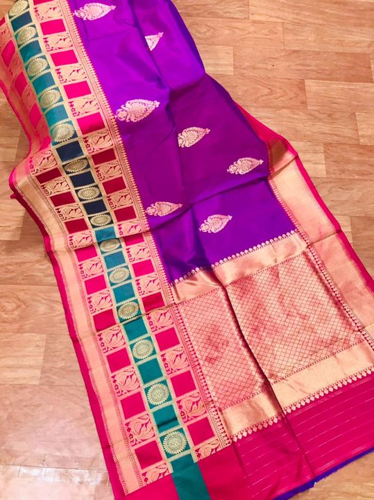 Pure silk saree uploaded by business on 8/30/2021